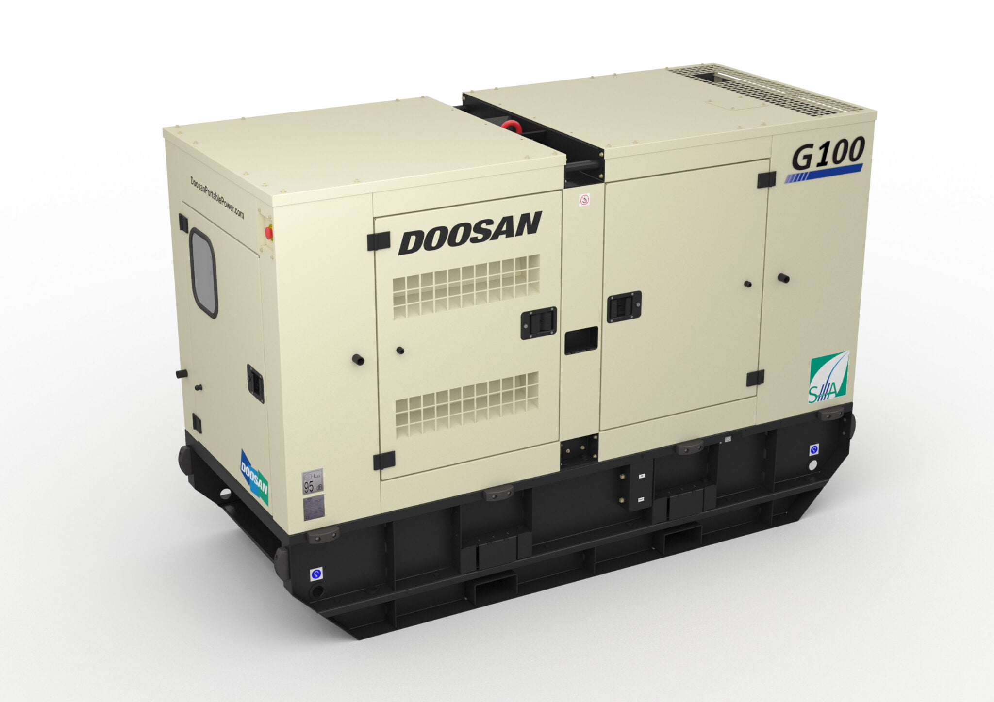 Leiserag Doosan Portable Power Mobile Generatoren G100 0